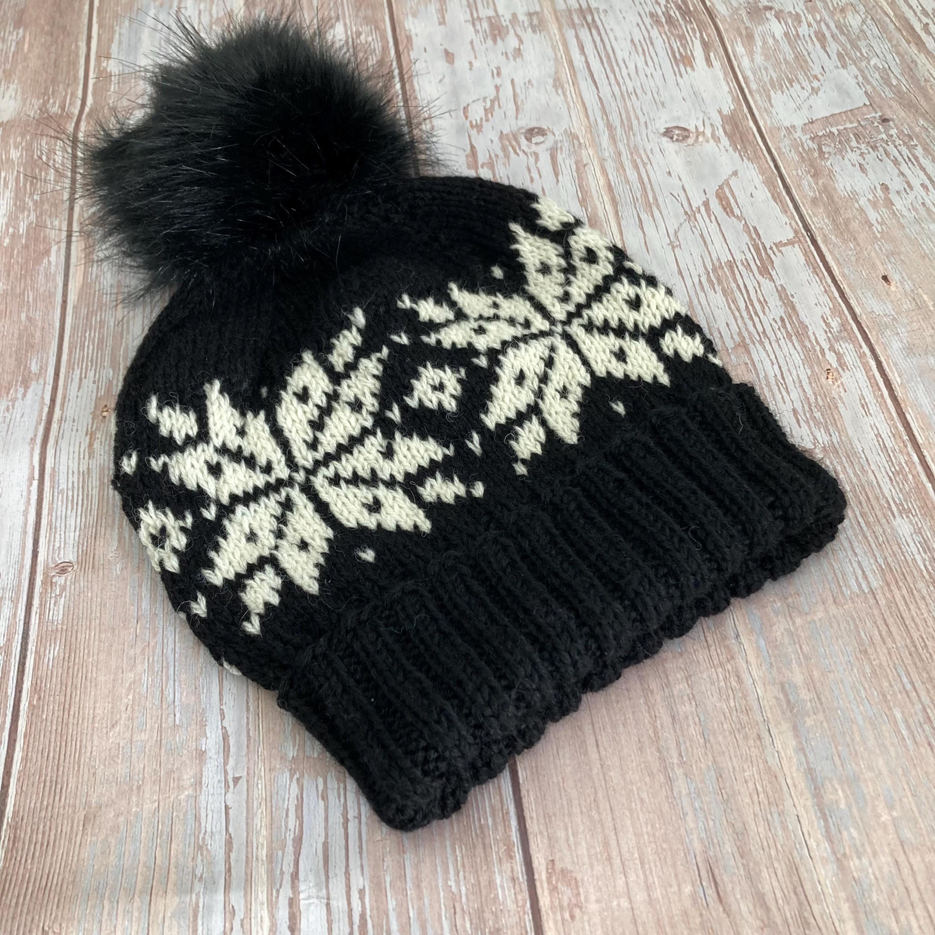 Selbu Hat Knitting Pattern Only, Star, DK Sport Aran Worsted Weight ...