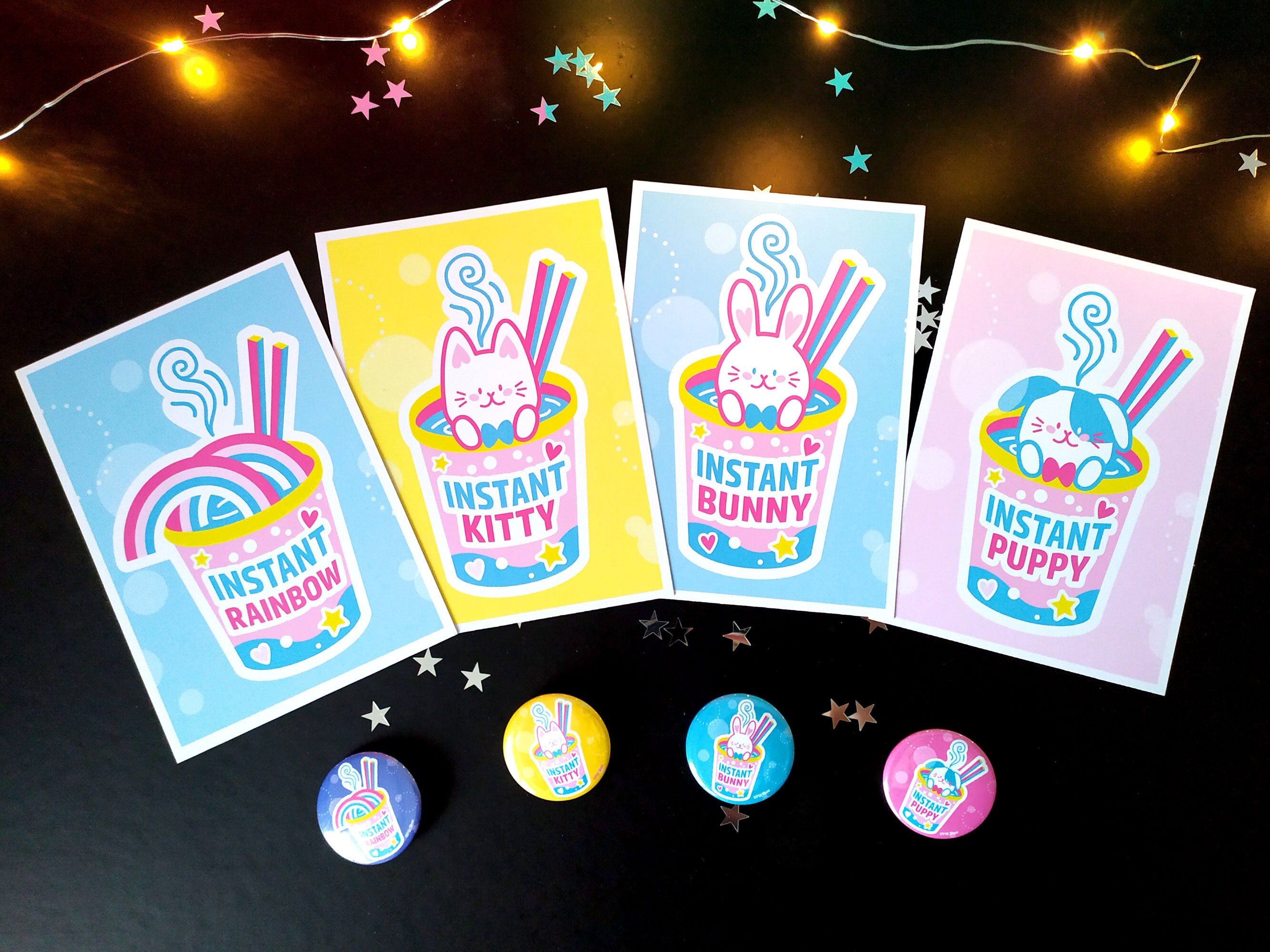 Print A6 Instant Cuties