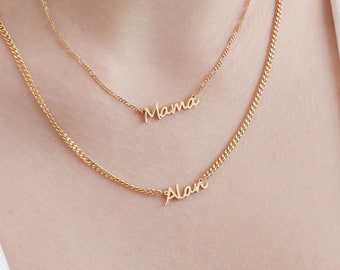 Custom Name Necklace | Dainty Necklace | Personalized Name Jewelry | Children Names Necklace | Family Gifts | Mother's Day Gifts