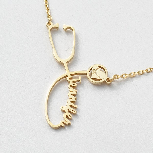 Etsy stethoscope necklace Clearance