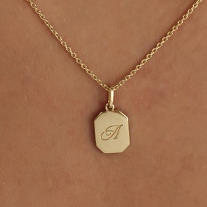 Custom Initial Charm | Mini Charm Necklace | Personalized Letter Necklace | Gift For Her | Bridesmaid Gifts | Gift For Mom | Christmas Gifts