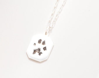 Dog Ears Necklace| Engraved Dog Breed Name | Paw Print | Nose Print Necklace| Gift for Pet Lover| Memorial Jewelry Gift | Mother's Day Gifts