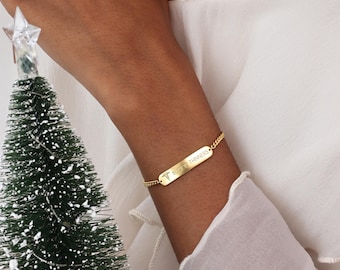 Dainty Medical Alert Bracelet | Allergy Jewelry | Medic ID Jewelries | Mother's Day | Christmas Gifts