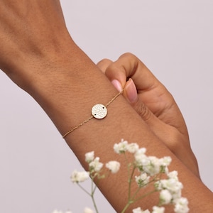 Detailed Pet Nose Bracelet • Custom Mini Circle Charm • Pets Lover Gift by CodeBlue Jewelry - Christmas Gifts