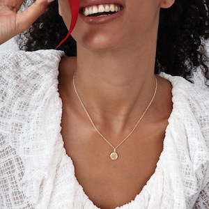 Detailed Pet Nose Print PETITE Necklace CodeBlue Jewelry | PetNose Mini Charm | Christmas Gifts