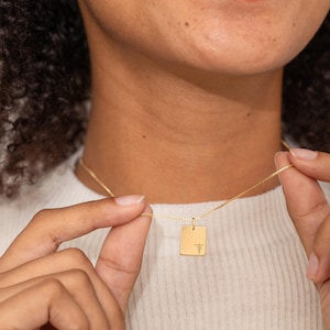 Dainty Medic ID Necklace | Medical Bar Necklaces | Alert Allergy | Mother's Day - Christmas Gifts