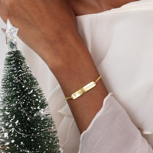 Dainty Medical Alert Bracelet | Allergy Jewelry | Medic ID Jewelries | Mother's Day | Christmas Gifts