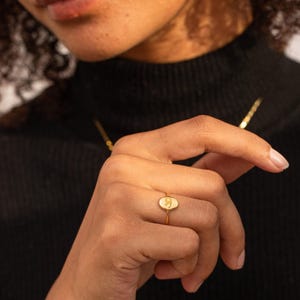 Dog Nose Print Ring | Pets Paw - Ears Rings | Gift for Pet Lover | Mother's Day - Christmas Gifts image 1