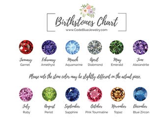 Add on a Tiny Birthstone or Heart Tag to Your Current Jewelry Purchase