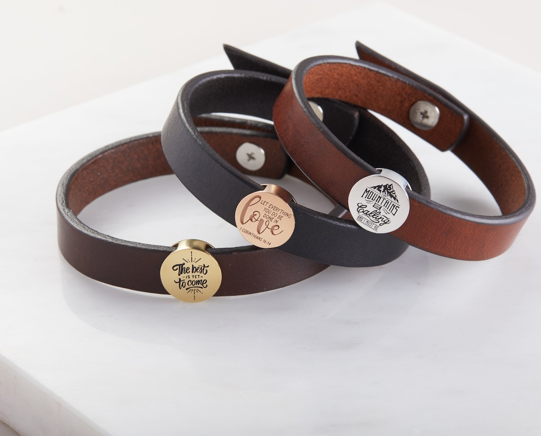 Leather sister bracelet Clearance