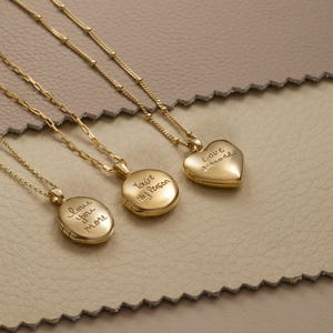 Actual Handwriting Locket Necklace by Codeblue Jewelry | Personalized ...
