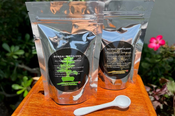 Bonsai Fertilizer: All Purpose 18-4-10 & Bloom Booster 6-8-10 - Slow  Release (2 Packs) - Etsy