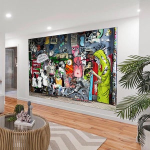 Graffiti Wall Art Etsy