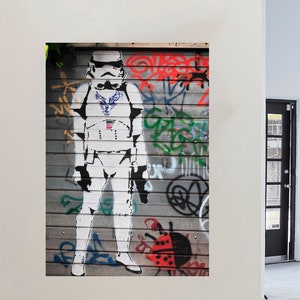 Banksy Love Herzen Rot Luftballons Madchen Schwingen Riesige Etsy