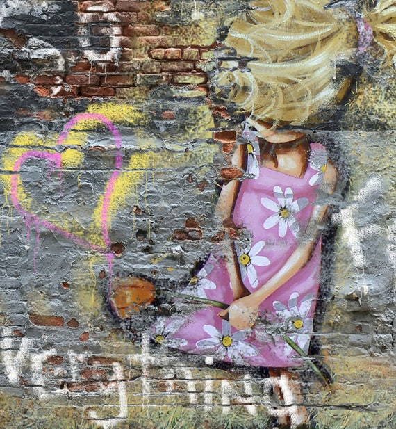 36/" x 48/" canvas street art limited edition print by andy baker and soulsomeness