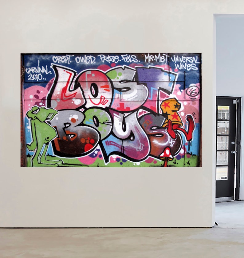A0 SUPER SIZE CANVAS STREET ART GRAFFITI PRINT urban BANKSY wall decor