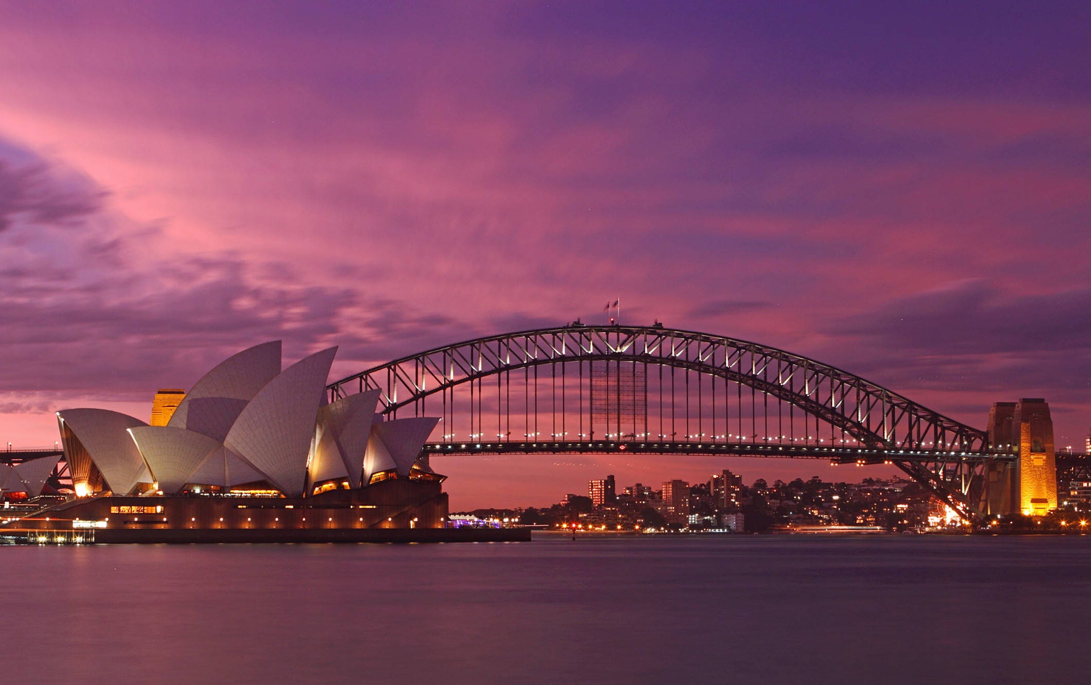 Opera House Office Wall Art Australia Poster Sydney Harbour Bridge