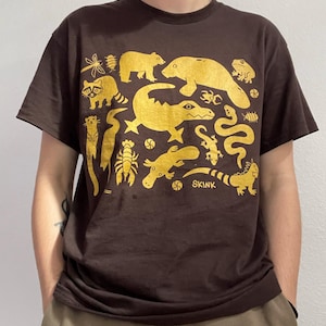 LimeSkink Everglades Creatures T-Shirt
