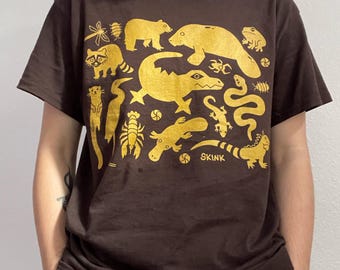 LimeSkink Everglades Creatures T-Shirt