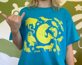 LimeSkink Hawaii Creatures T-Shirt