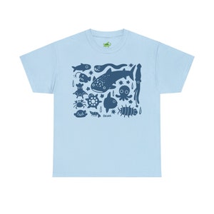 LimeSkink Deep Sea Creatures T-Shirt