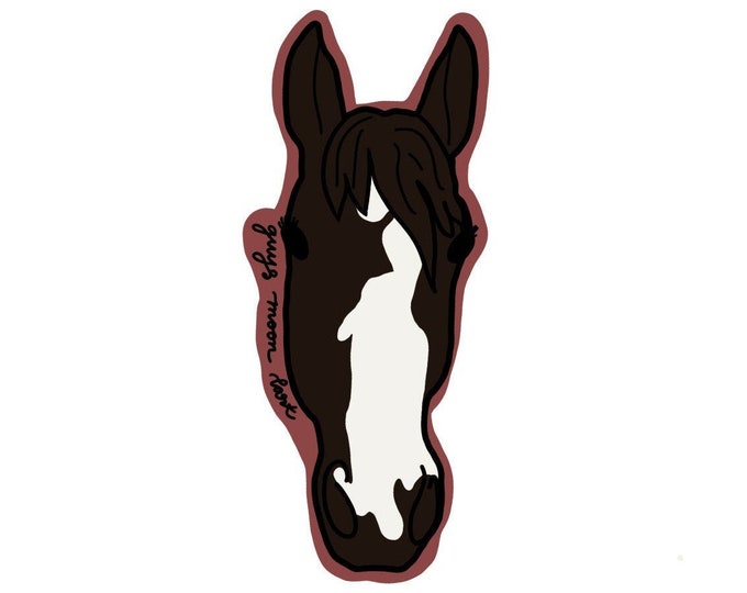Custom Horse Sticker