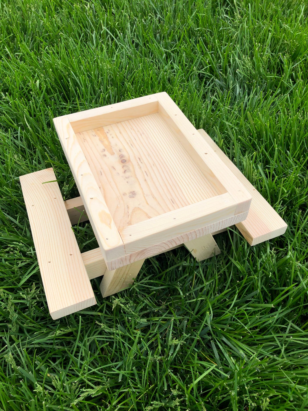 Chicnic Table/squirrel Feeder/bird Feeder/picnic Table for Chickens/small Chicnic Table Etsy