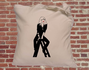 Cool Rider, Grease 2  tote bag, Stephanie Zinone