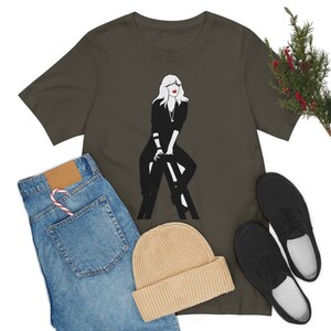 Grease 2 Unisex Jersey Short Sleeve Tee Michelle Pfeiffer Stephanie Zinone Cool Rider - Ships from the US afbeelding 2