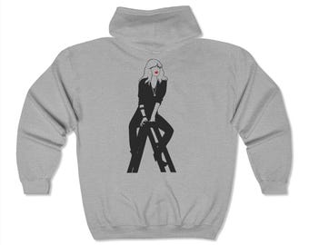 Grease 2 Unisex Heavy Blend™ Full Zip Hooded Sweatshirt Michelle Pfeiffer Stephanie Zinone Cool Rider - Ships from the US
