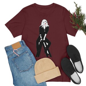 Grease 2 Unisex Jersey Short Sleeve Tee Michelle Pfeiffer Stephanie Zinone Cool Rider - Ships from the US afbeelding 9