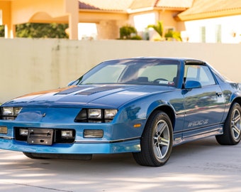 80s ヴィンテージTシャツ グラフィティアート IROC-Z シボレーカマロ Vintage 70s 80s CAMARO 2/28 Muscle Car Designcar NOS