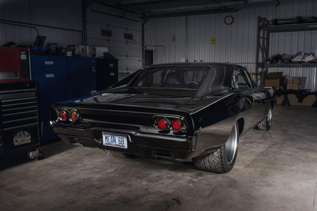 1968 Dodge Charger R/T Rear Poster 24x36 Inches | Classic Sports Car - Etsy