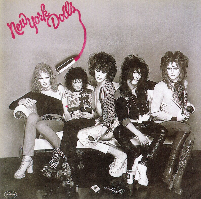 New York dolls 1973 album cover poster 24 x 24 inches Etsy