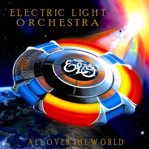 Electric Light Orchestra ELO All Over the World Album Cover POSTER 24 X 24  Inches - Etsy UK