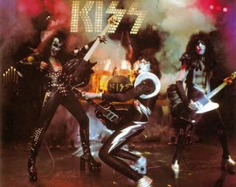 KISS ALIVE | Album Cover POSTER 24 X 24 Inches