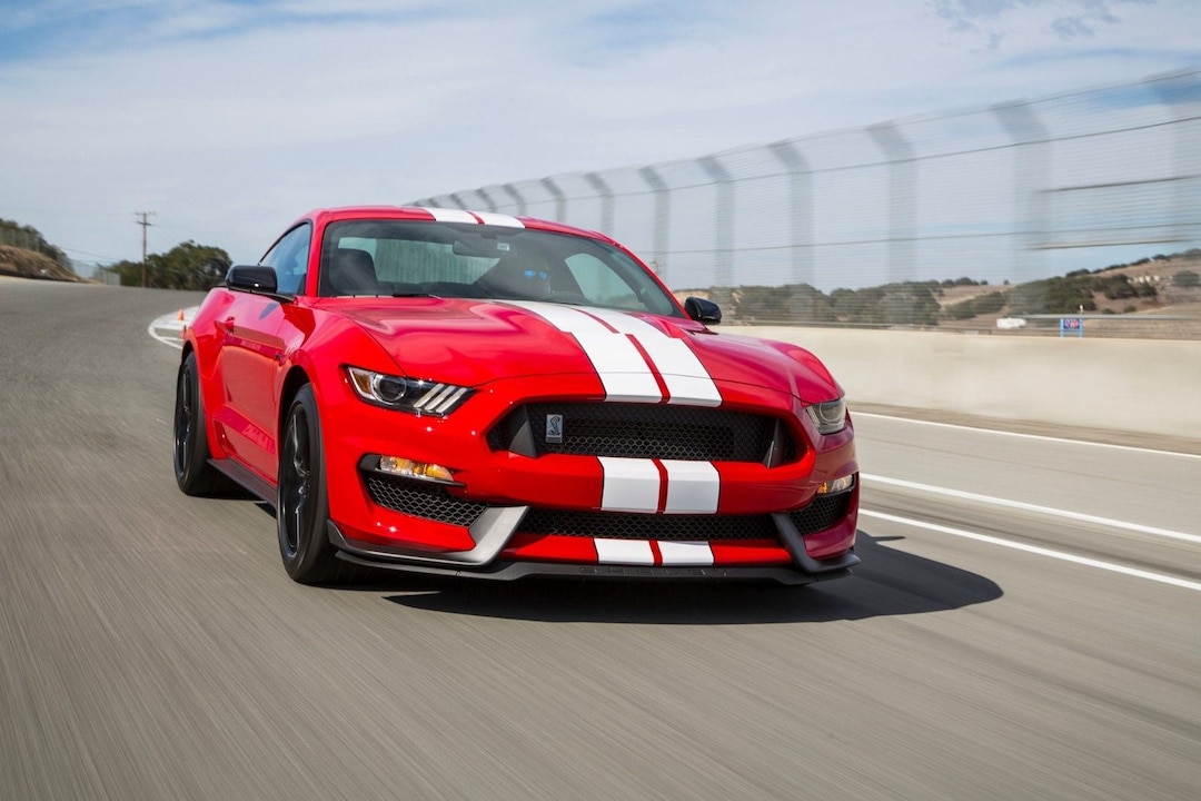 2016 フォード シェルビー GT350 マスタング レッド ポスター 24 x 36