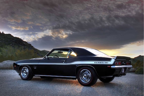 1969 カマロ イェンコ ポスター 24x36 インチ - Etsy 日本