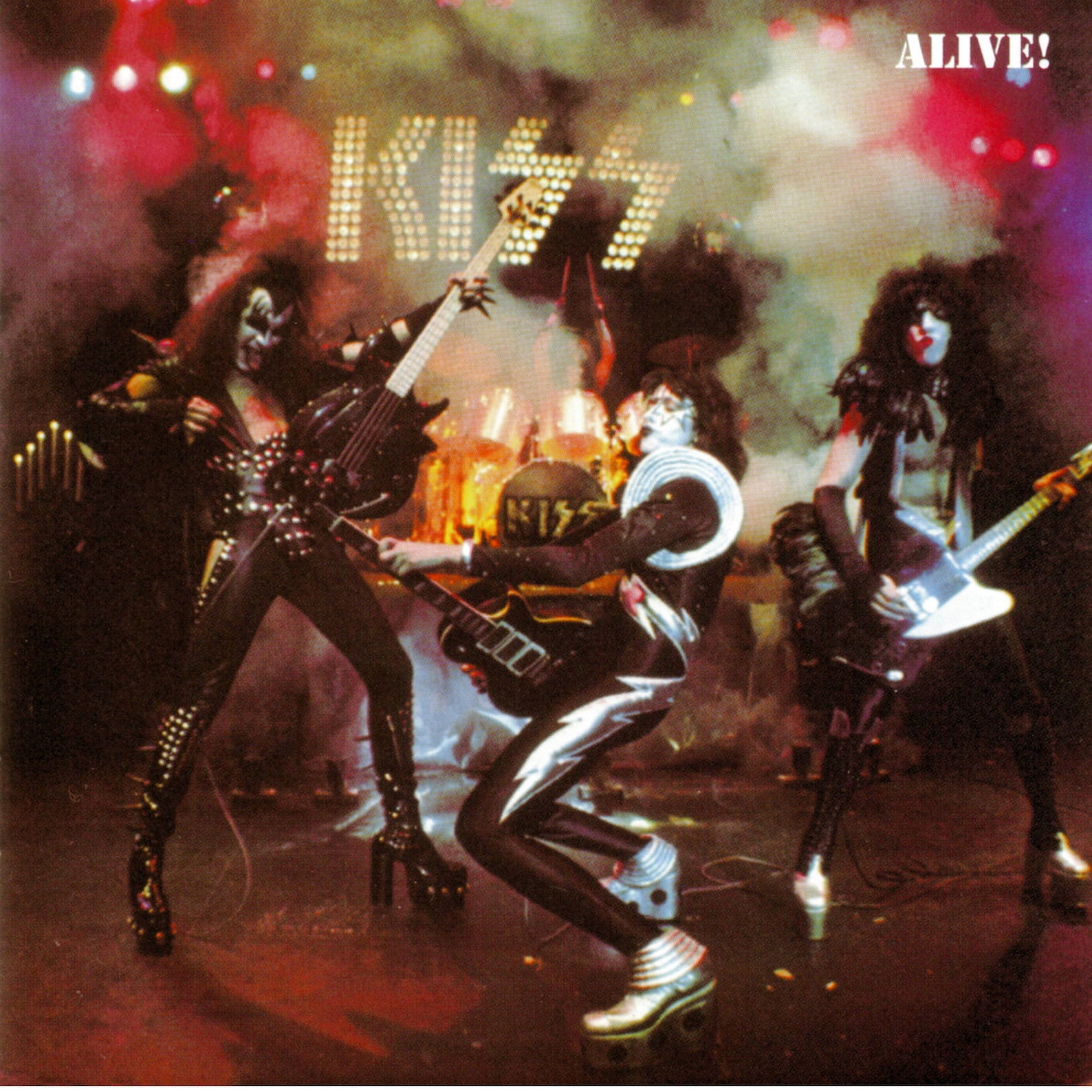 Kiss Alive Album Cover Poster 24x24 inches Etsy