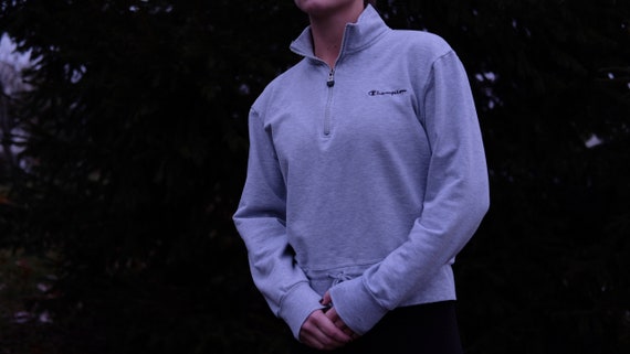 Champion Cropped Quarter-Zip