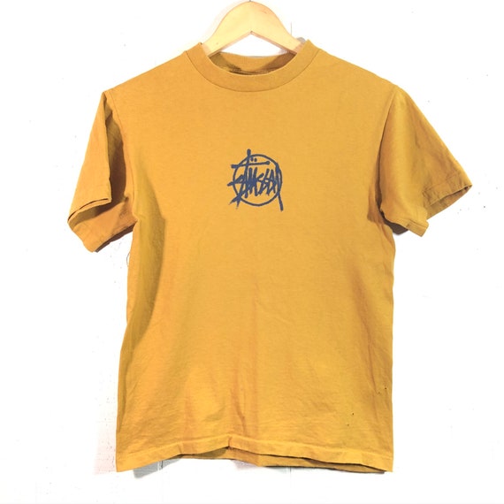 Vintage 90s Stussy Graffiti Tag T-shirt S