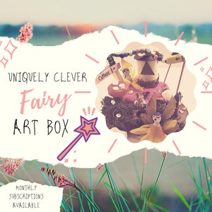 Fairy Garden Kids Craft Box, Art Activities, DIY Gift