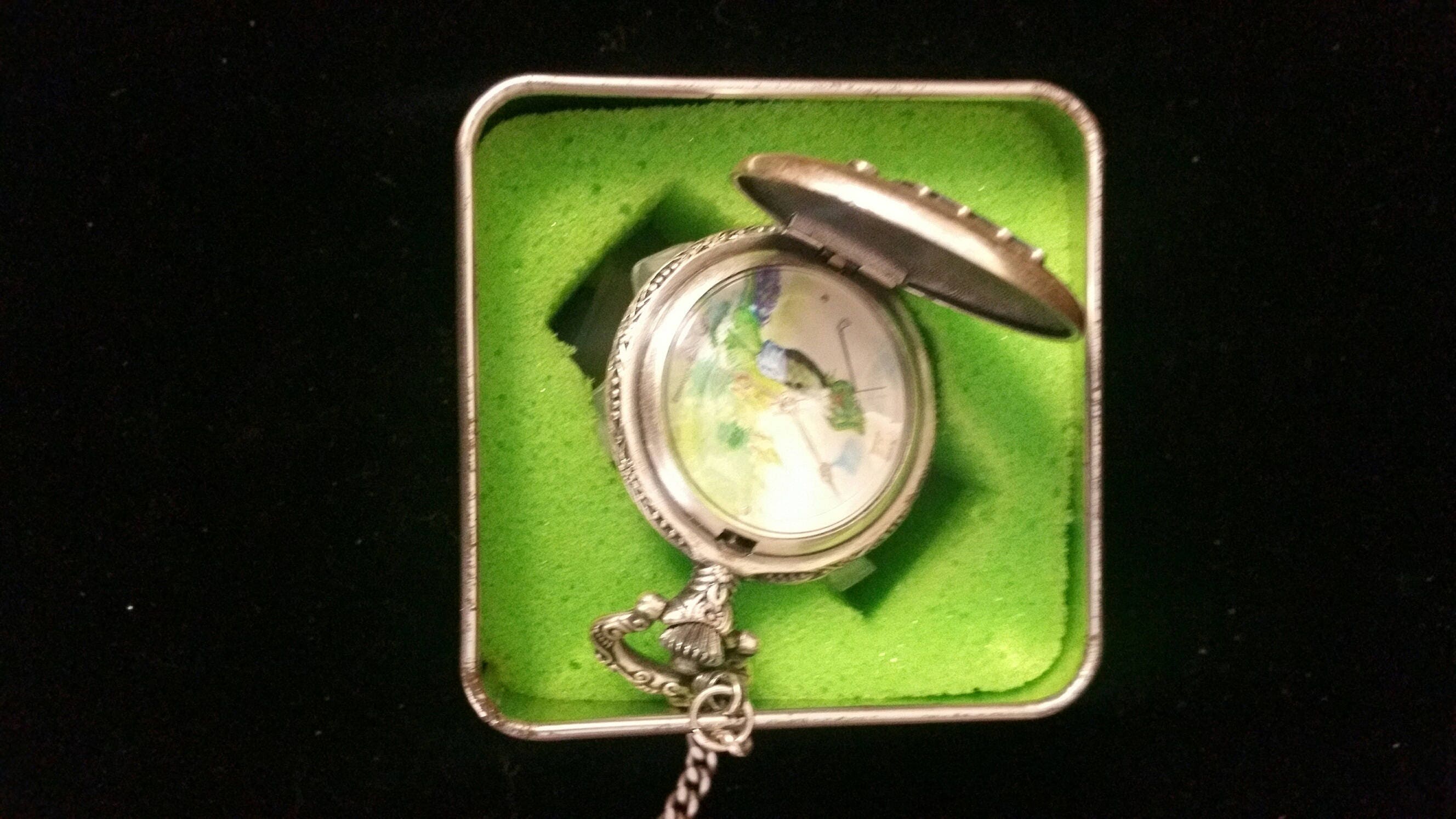 Kermit the Frog Pocket Watch W/link Chain Etsy