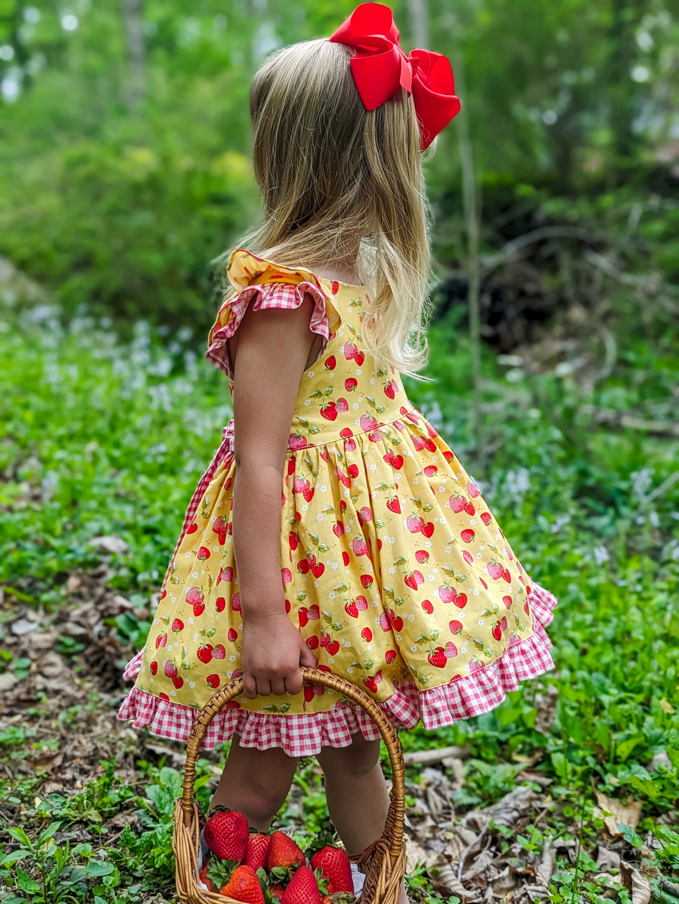 Decoration Strawberry Dress Set イエロー Decoration Strawberry Dress Set イエロー
