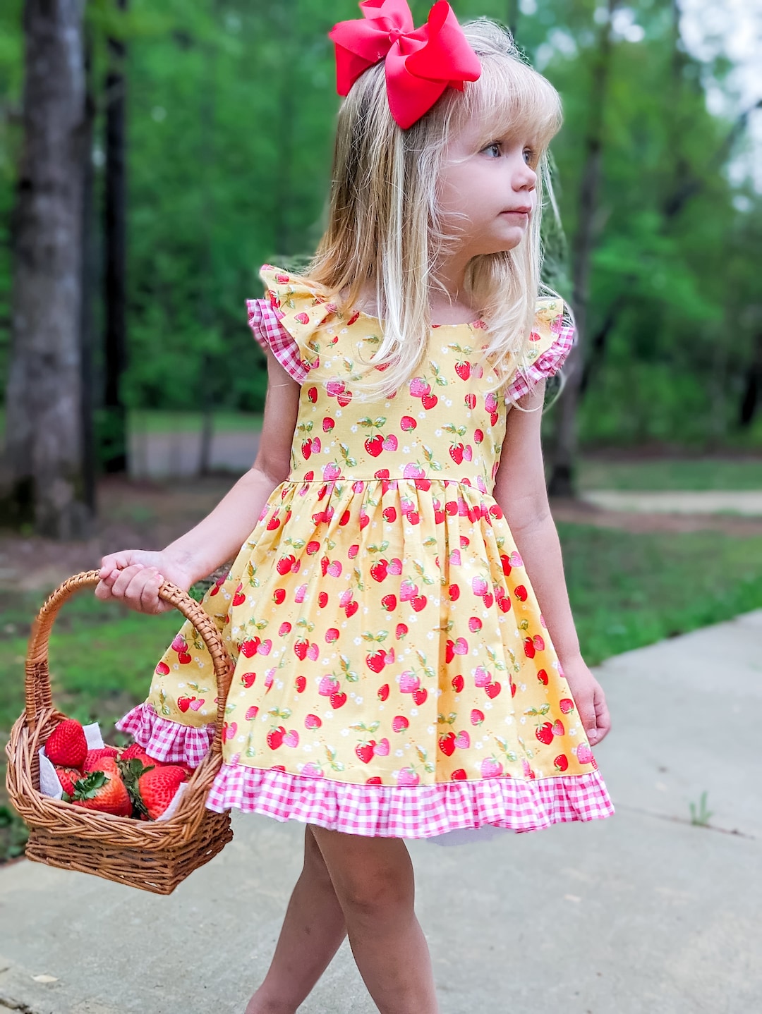 Decoration Strawberry Dress Set イエロー Decoration Strawberry Dress Set イエロー
