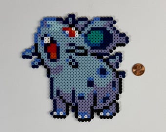 Pokémon Nidoran F Perler Bead Art