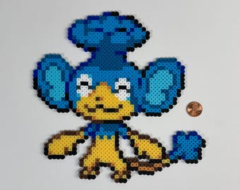 Pokémon Panpour Perler Bead Art