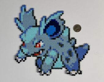Pokémon Nidorina Perler Bead Art
