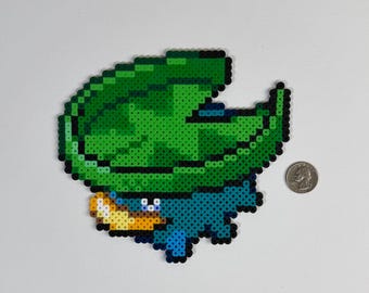 Pokémon Lotad Perler Bead Art