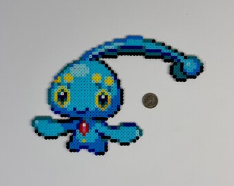 Pokémon Manaphy Perler Bead Art